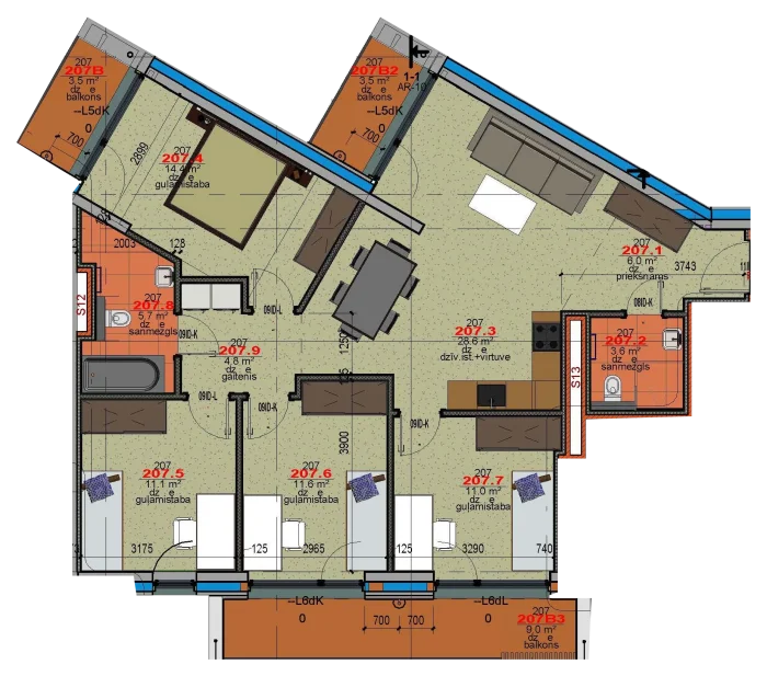 Квартира 207