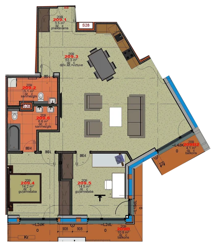 Квартира 209