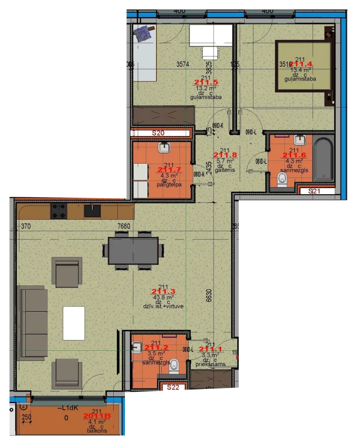 Квартира 211