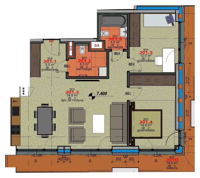 Квартира 301