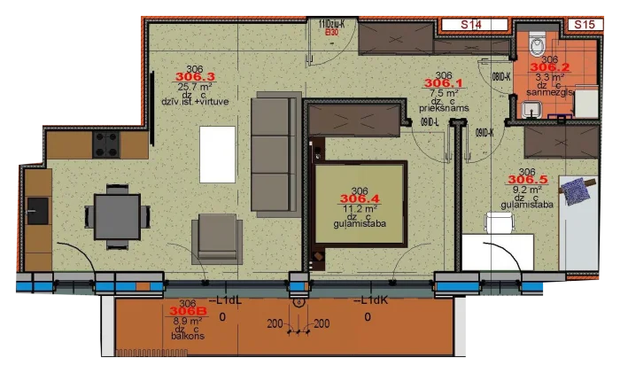 Квартира 306