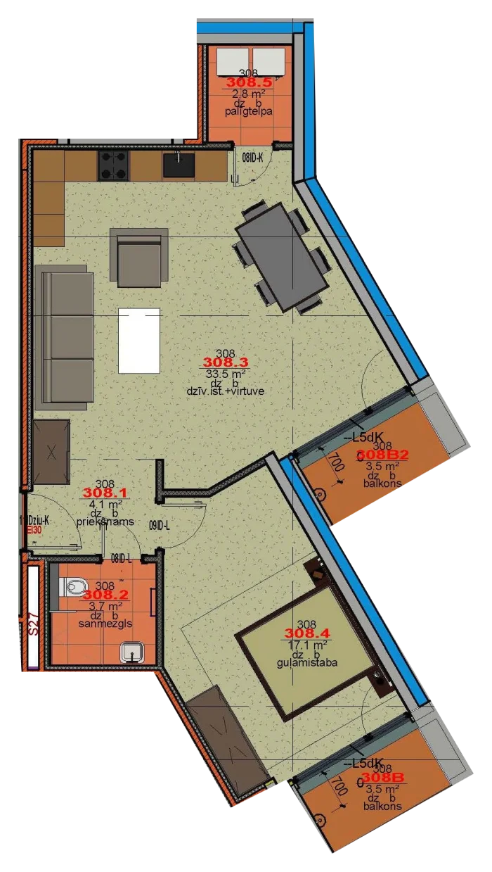 Квартира 308