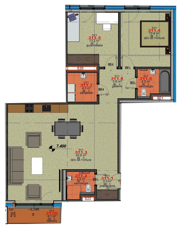 Квартира 311