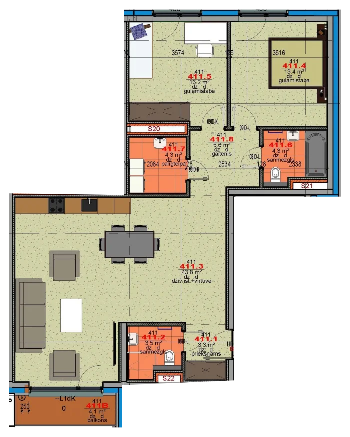 Квартира 411