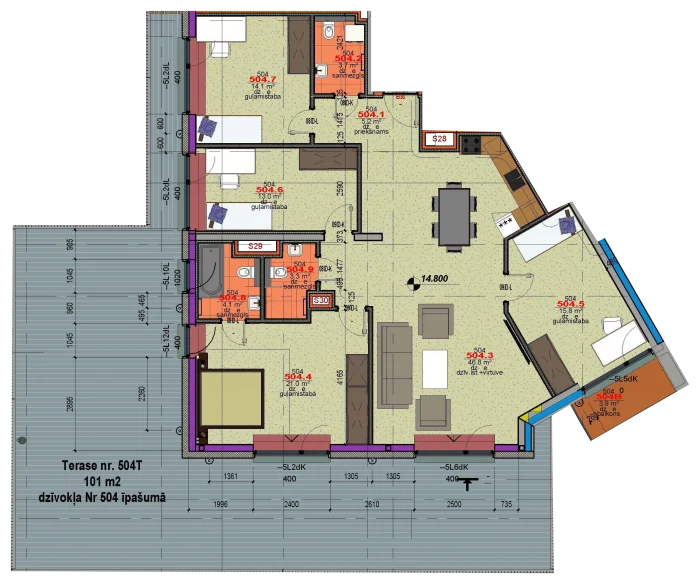 Квартира 504