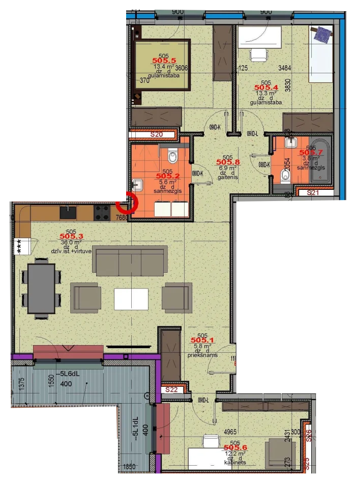 Квартира 505